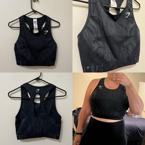 •GYMSHARK• Mercury Seamless Crop Tank Back Cutout